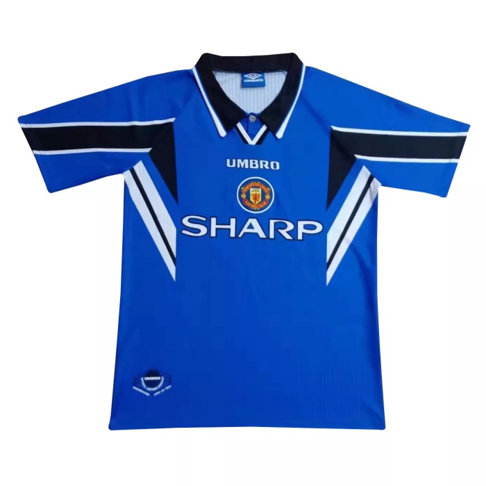 Manchester United Retro Soccer Jersey 1996 away by aclotzone