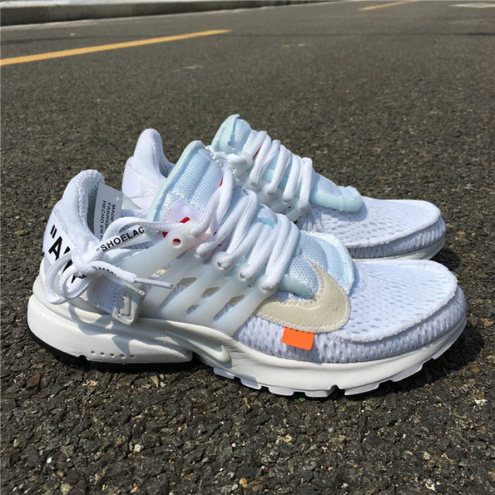OFF WHITE Nike Air Presto OW2.0 White THE TEN by shootjerseys