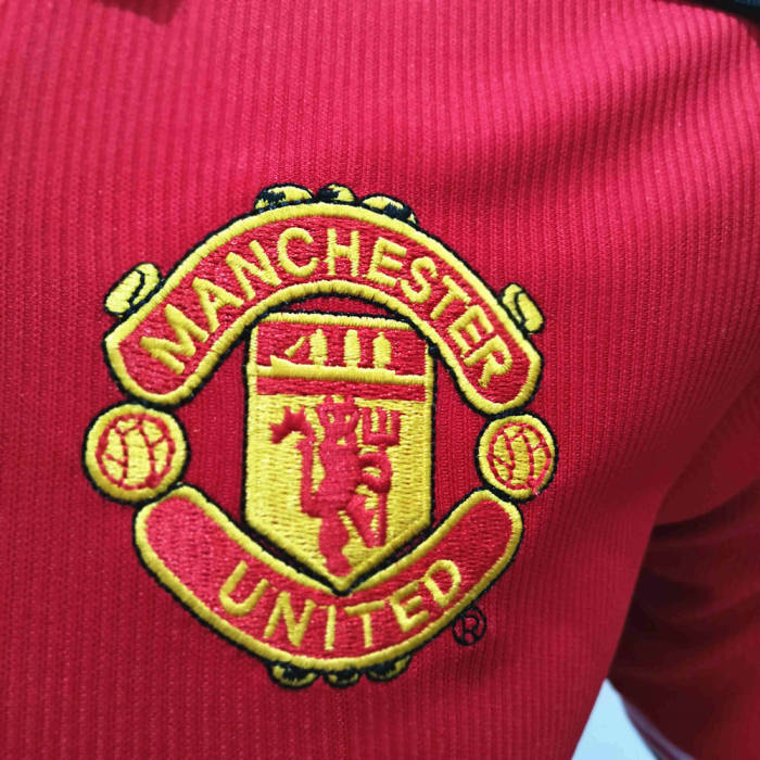 Manchester United 1998/1999 Home LS Retro Soccer Jerseys