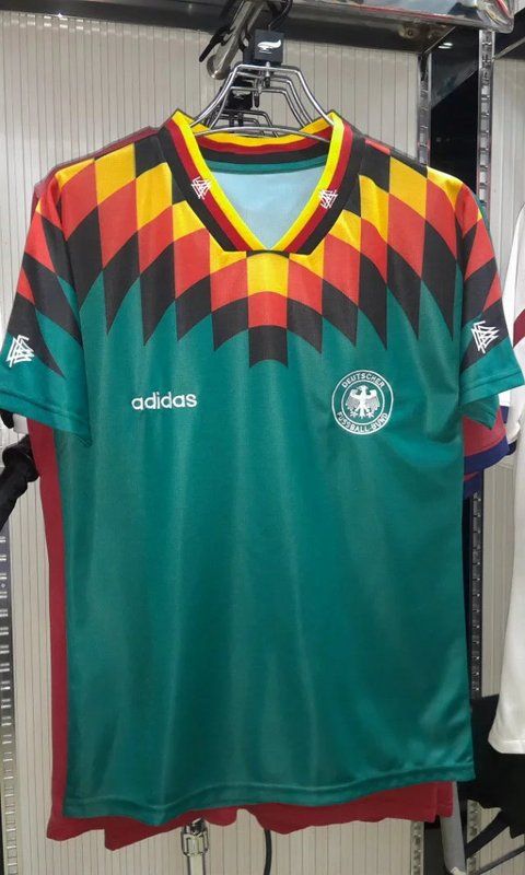 Germany 1994 classic away soccer jerseys
