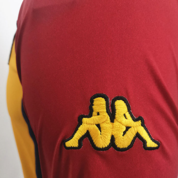 Roma 2001/2002 Home Retro Soccer Jerseys