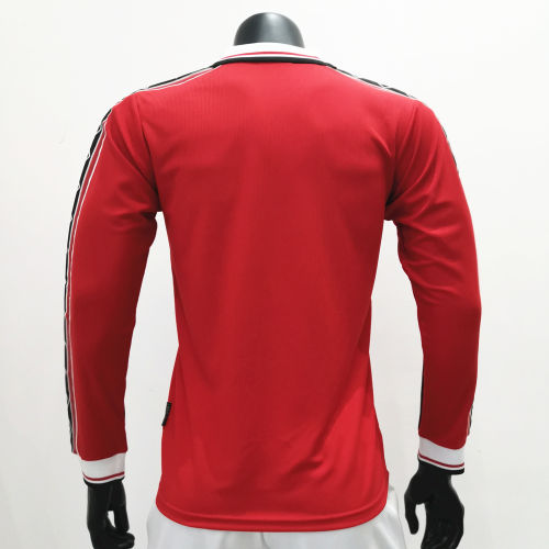 Manchester United 1998/1999 Home LS Retro Soccer Jerseys