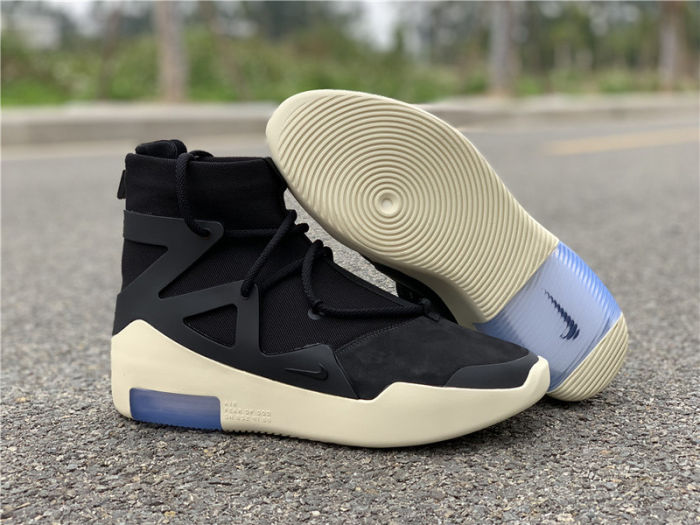 Nike Air Fear of God 1 Black by shootjerseys
