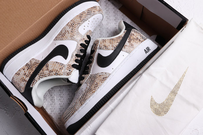 Air Force 1 Low Cocoa Snake