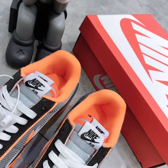 Nike ldwaffle sacai abrasion resistant and cushioned leisure sports running shoe