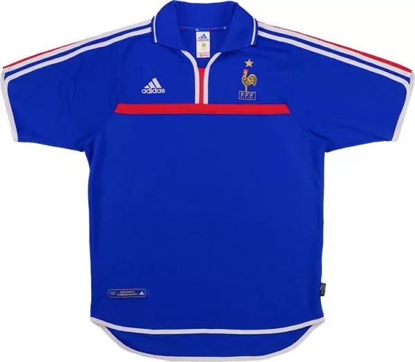 2000 France European Cup Champions Soccer Jersey