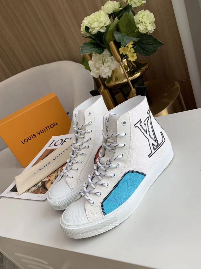 LV TPU two color shoes