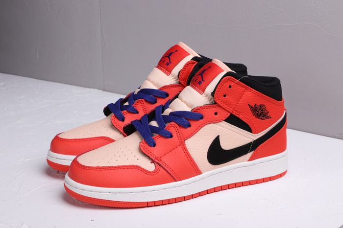 Women's AJ 1 Mid Retro Classics Shoes BQ6472-001