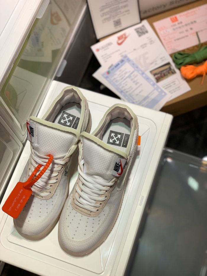 OFF WHITE X Nike Air Force 1 AF1