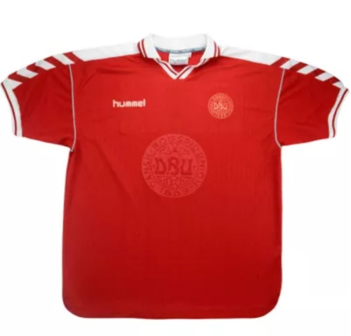 Denmark 1998 HOME SOCCER JERSEY