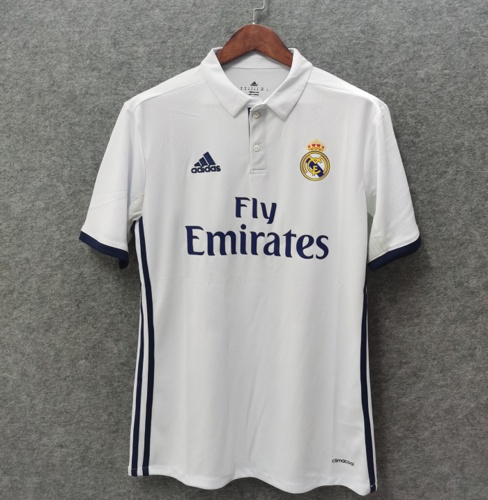 Real Madrid 2016/2017  Retro Classic  home soccer jerseys