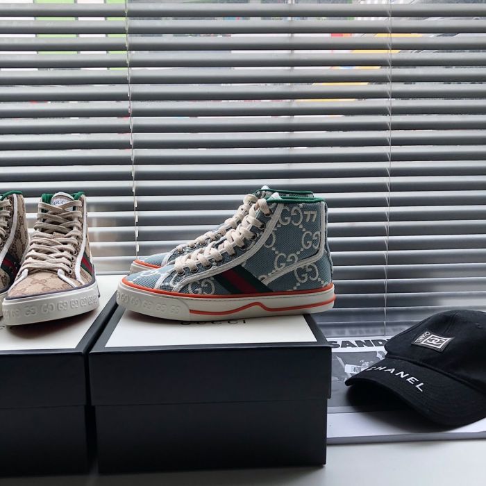 Gucci shoes, original material, highest version-green