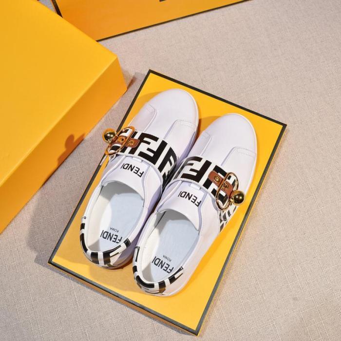 Fandi casual small white shoes