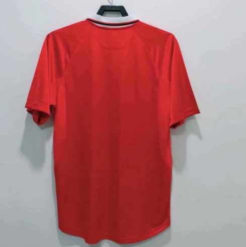 1999 Manchester United red Soccer Jersey
