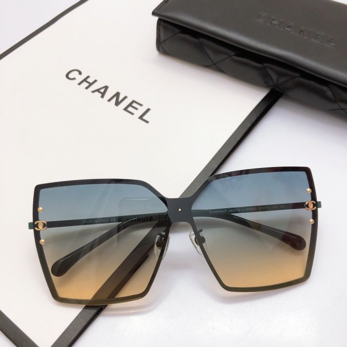 Chanel large frame sunglasses