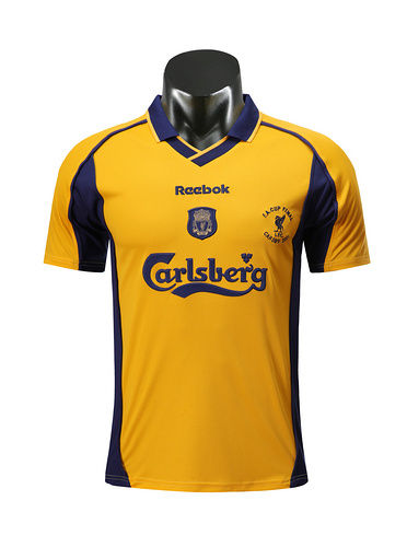 2000 / 2001 Liverpool away Soccer Jersey