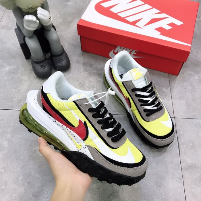 Nike ldwaffle sacai abrasion resistant and cushioned leisure sports running shoe