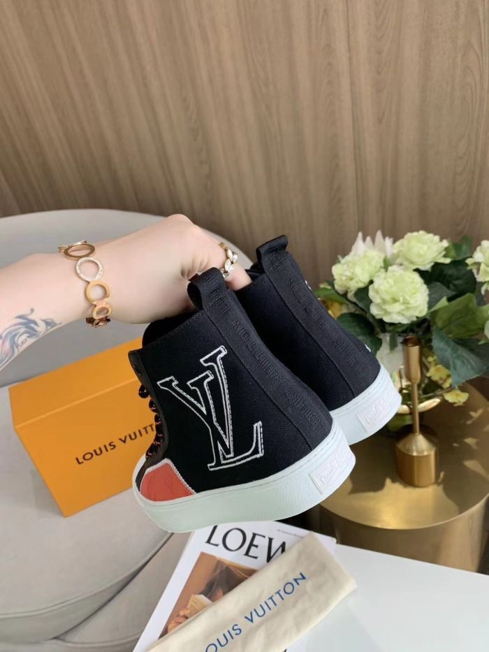 LV TPU two color shoes