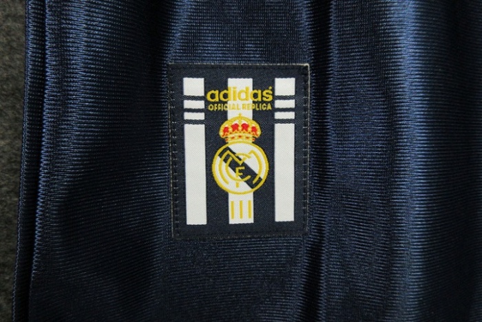1998 / 1999 Real Madrid black Soccer Jersey