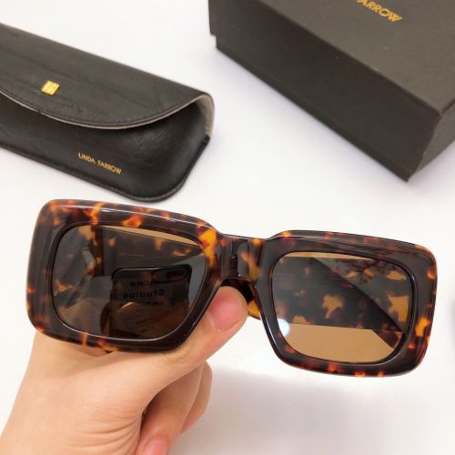 LINDA FARROW sunglasses