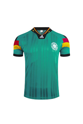 1992  Germany Away Retro Shirts jersey