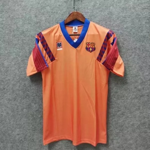 1991 / 1992 Barcelona away Soccer Jersey