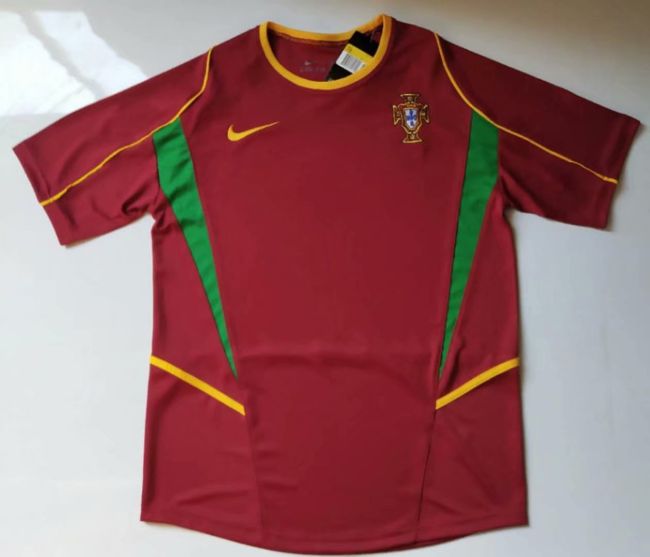 2002 Portugal HOME SOCCER JERSEY