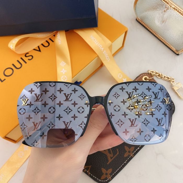 LOUVUITTO* ✨✨✨ High quality, simple and generous, super light, comfortable to wear, excellent effect on face 🕶️