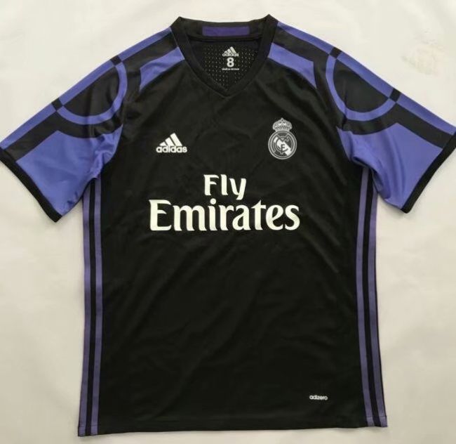 2015 / 2016 Real Madrid black Soccer Jersey