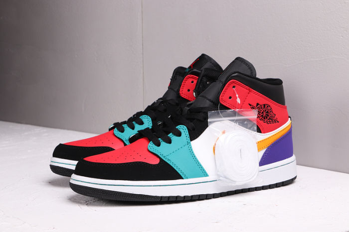 AJ 1 Mid Retro Classics Shoes 554724-125