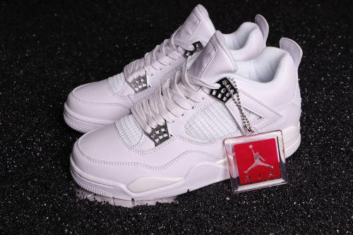 AJ4 Retro Classics Shoes Pure Money