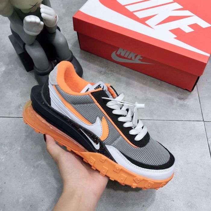 Nike ldwaffle sacai abrasion resistant and cushioned leisure sports running shoe