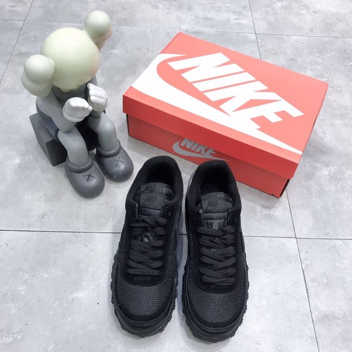 Nike ldwaffle sacai abrasion resistant and cushioned leisure sports running shoe
