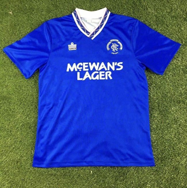 1990 / 1992 Rangers HOME SOCCER JERSEY