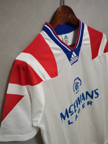 1992 / 1994 Rangers away Soccer Jersey