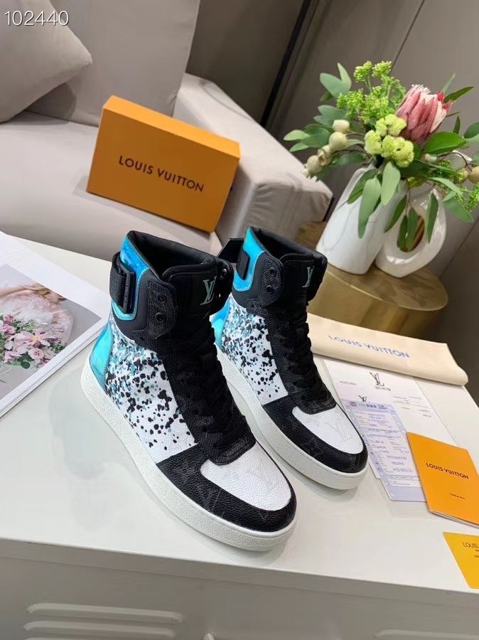 LV original mold with LOGO wear-resistant lightweight rubber outsole shoes!