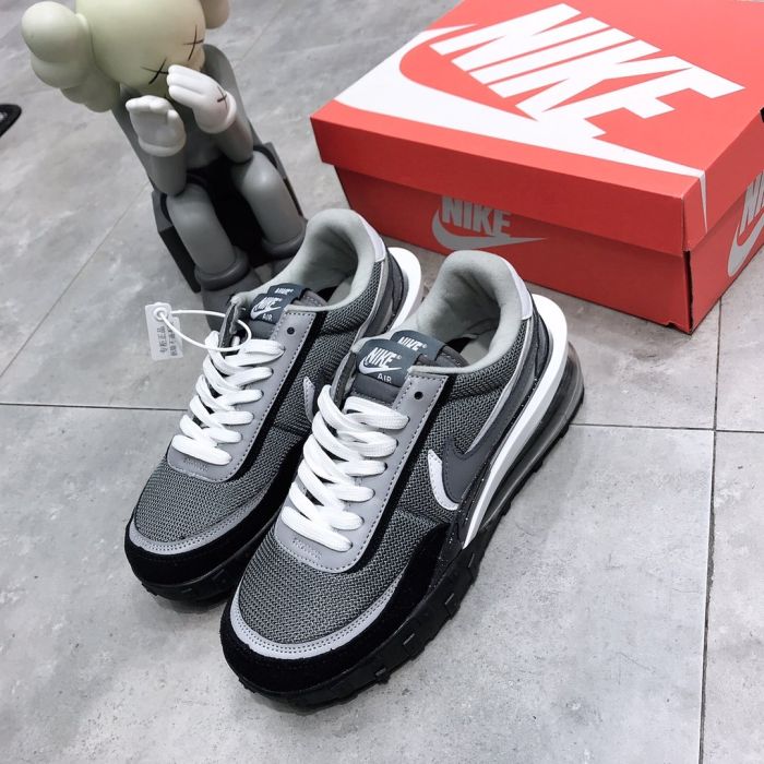 Nike ldwaffle sacai abrasion resistant and cushioned leisure sports running shoe