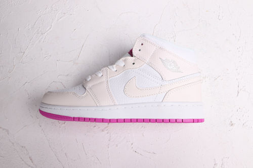 Women's AJ 1 Mid Retro Classics Shoes 555112-iD