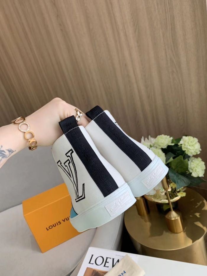 LV TPU two color shoes