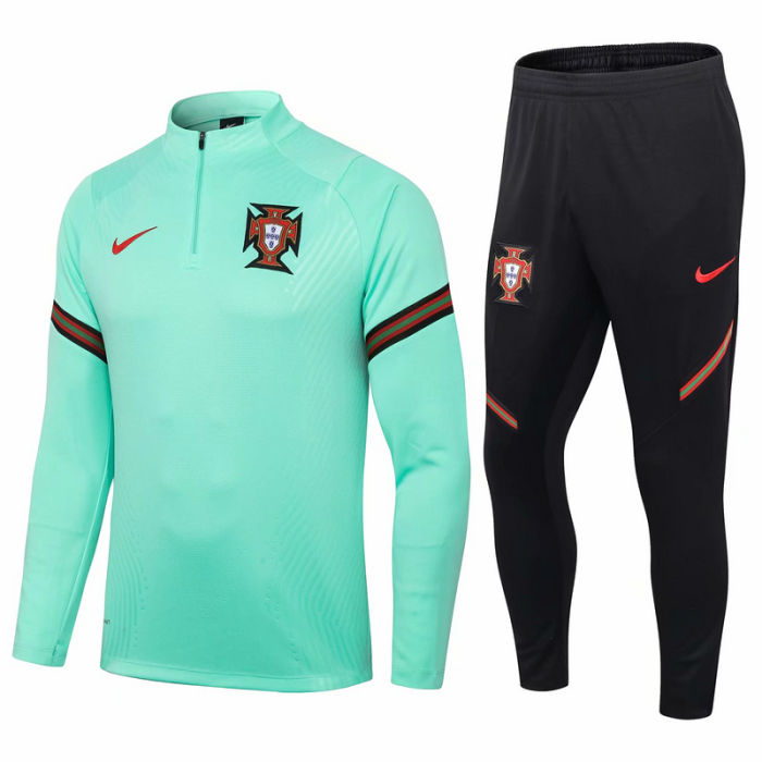 Portugal 2021 green training suit and pants