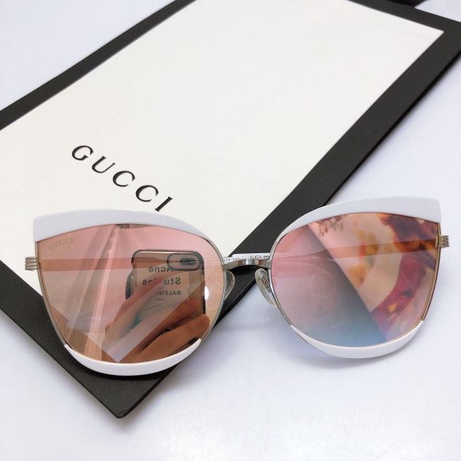 Gucci personalized cat eye sunglasses