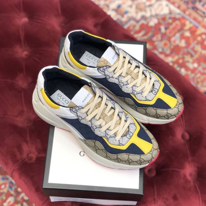 Gucci rhyton series 2020 new color matching dad shoes