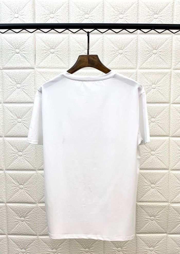 Balenciaga double b letter cotton short-sleeved T-shirt