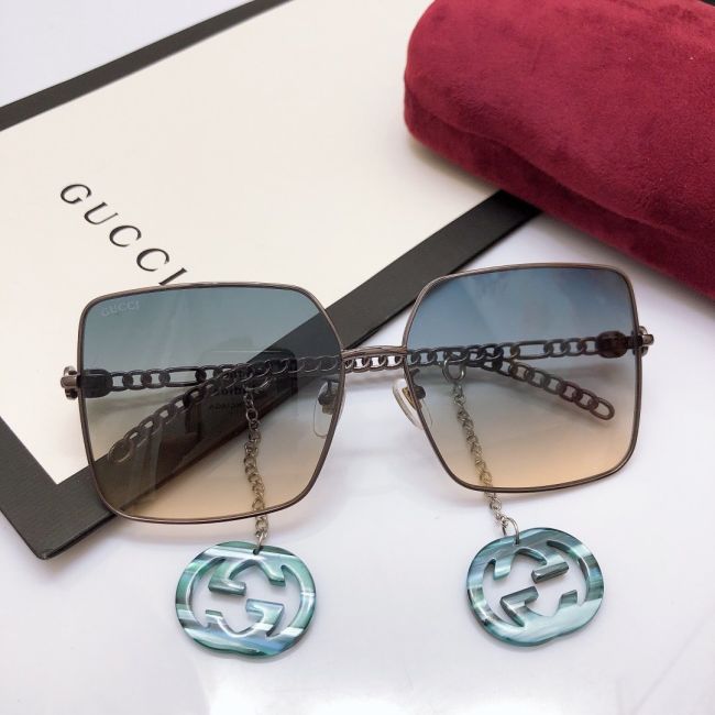 Gucci plate tassel eardrop Sunglasses