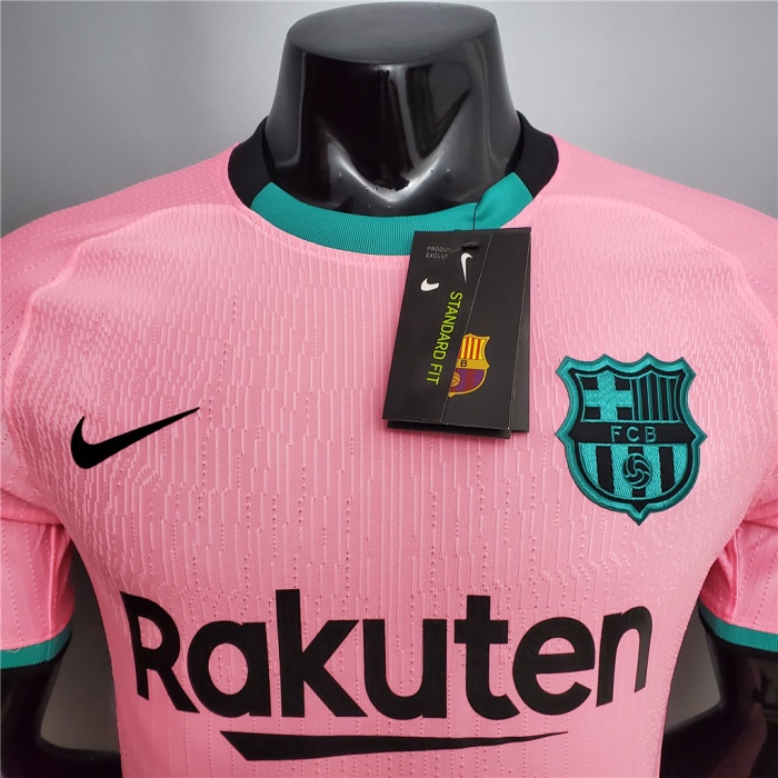 Barcelona 20/21 Third Pink Soccer Jersey(Player)