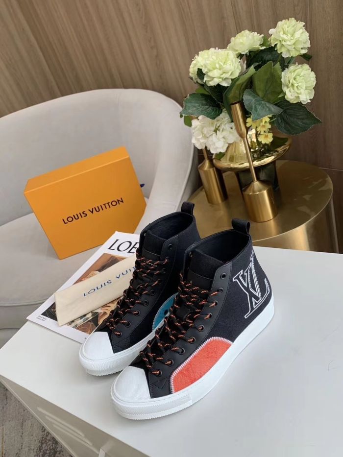 LV TPU two color shoes