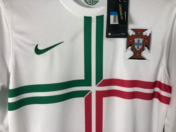 Portugal 2012 away long sleeve Soccer Jersey