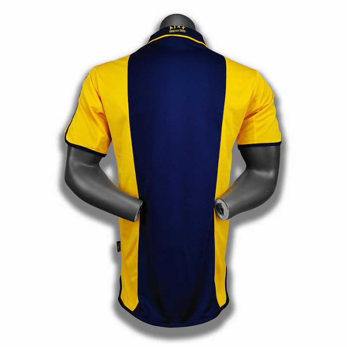 2001 Ajax yellow football shirt