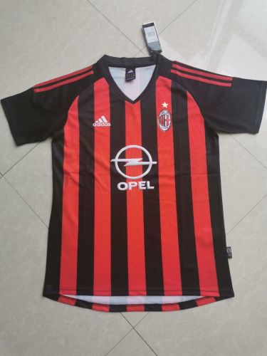 2002 / 2003 AC Milan HOME SOCCER JERSEY