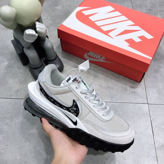 Nike ldwaffle sacai abrasion resistant and cushioned leisure sports running shoe